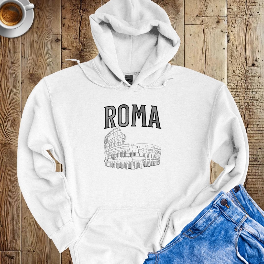Roma Colosseum Hoodie Sweatshirt
