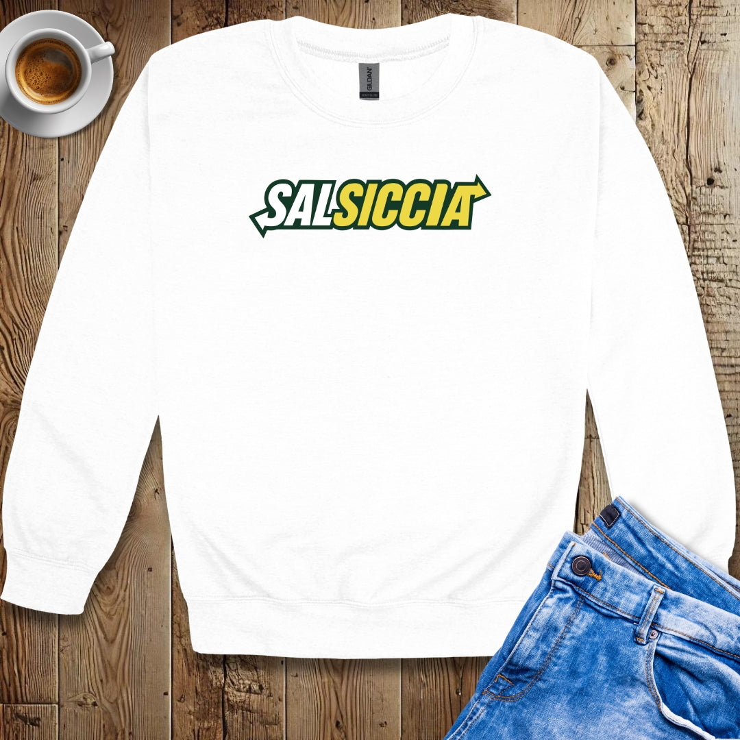 Salsiccia Subway Logo Parody Sweatshirt
