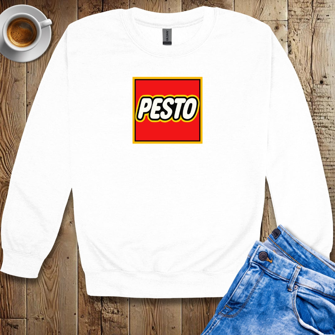 Pesto Lego Logo Parody Sweatshirt