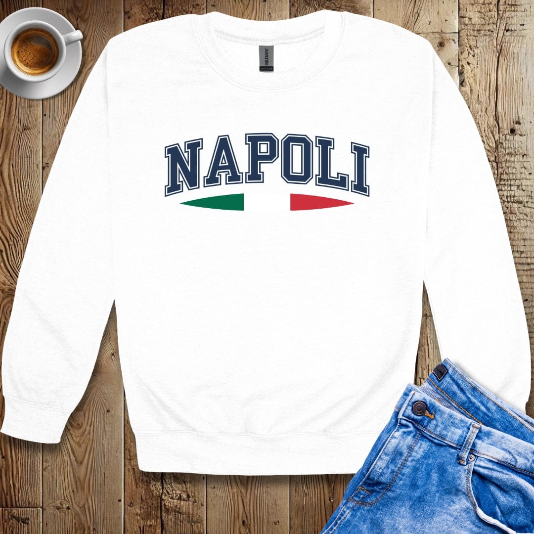 Varsity Style Napoli Crew Neck Sweatshirt
