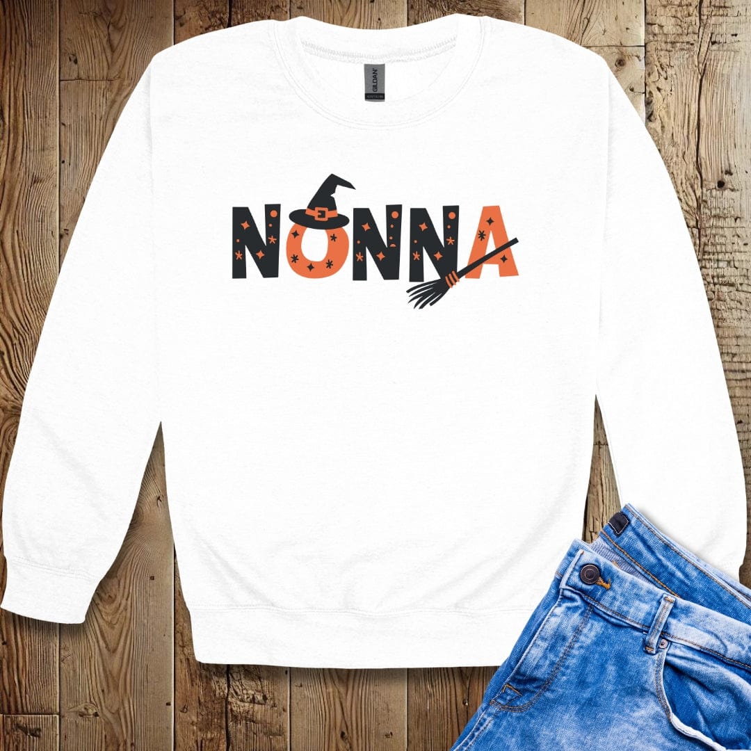 Nonna Witch Halloween Sweatshirt