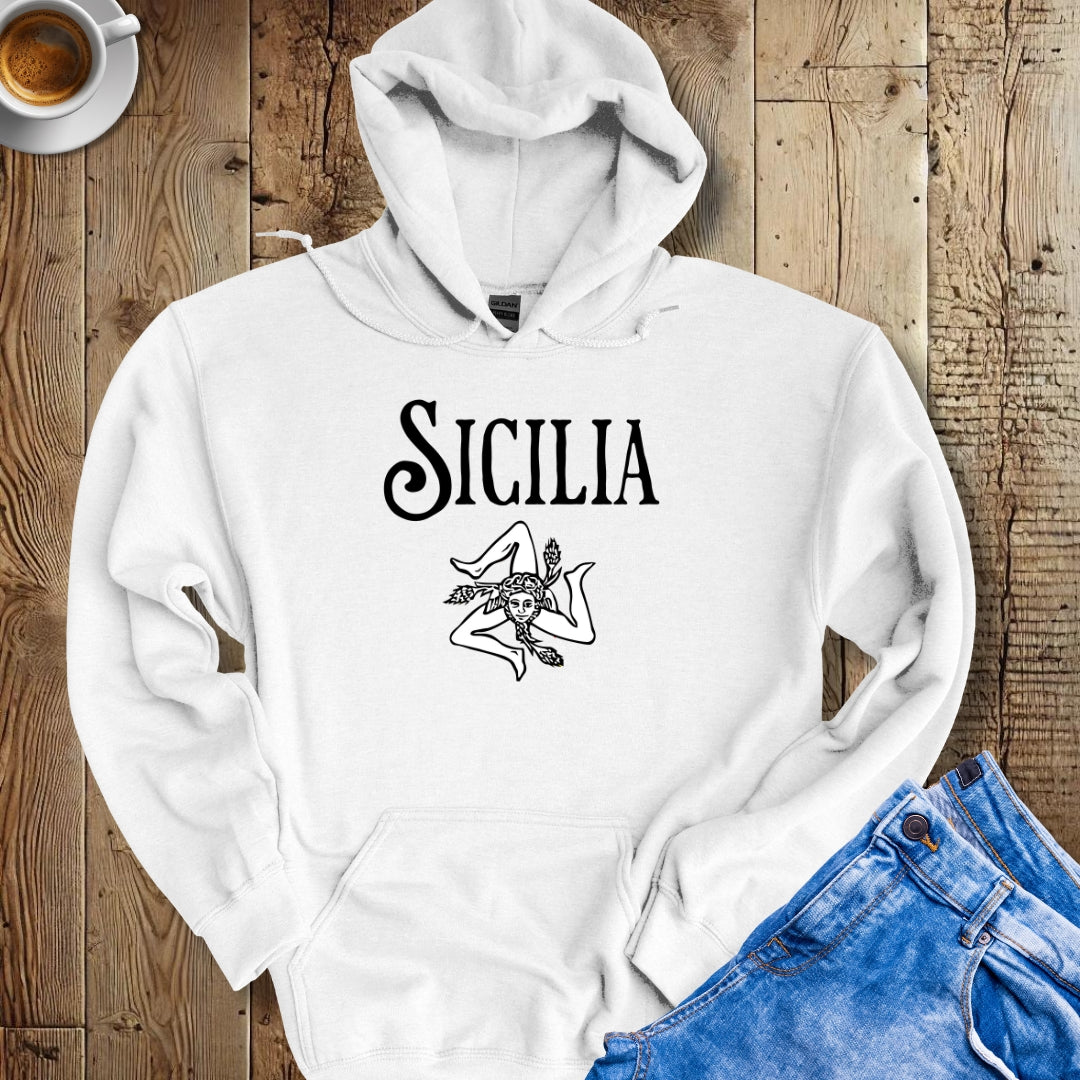Sicilia Trinacria Sicily Hoodie Sweatshirt