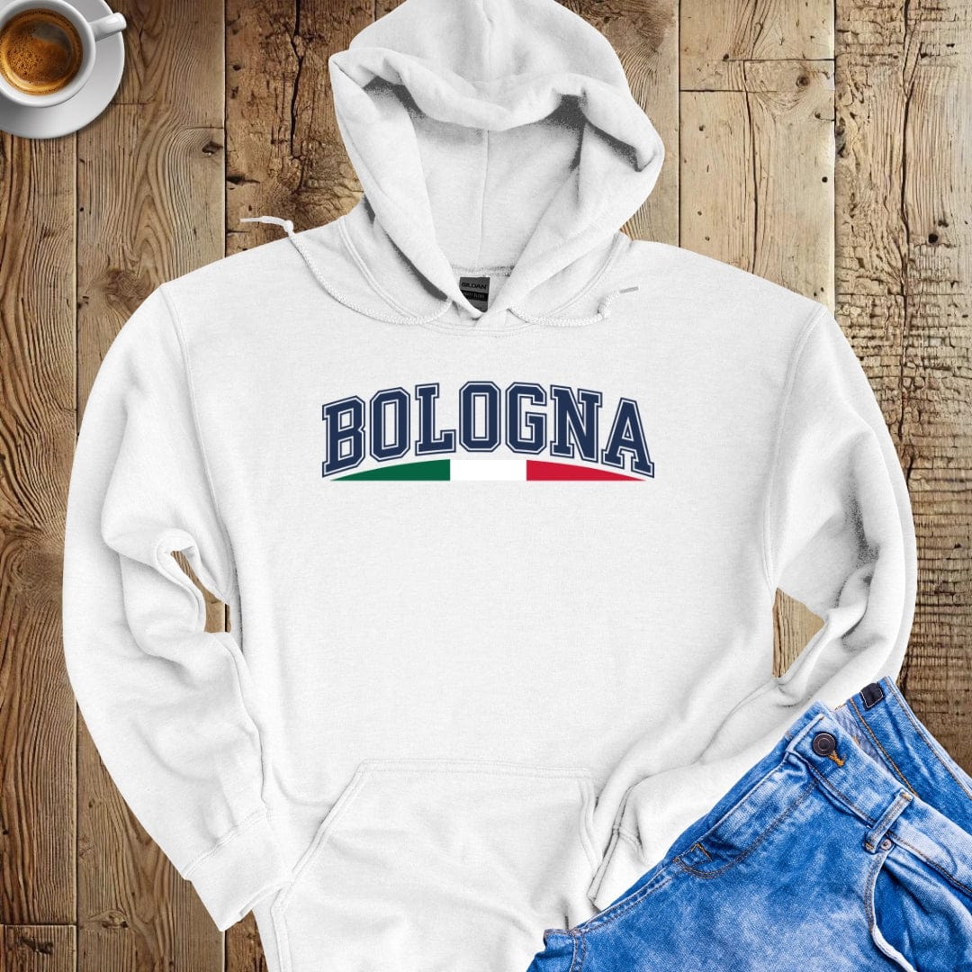 Varsity Style Bologna Hoodie Sweatshirt