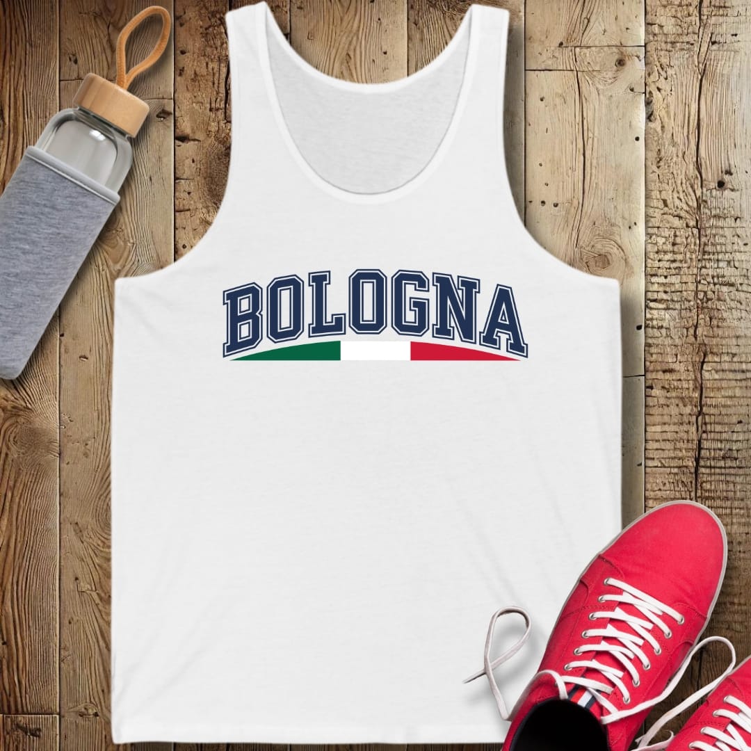 Varsity Bologna Unisex Jersey Tank
