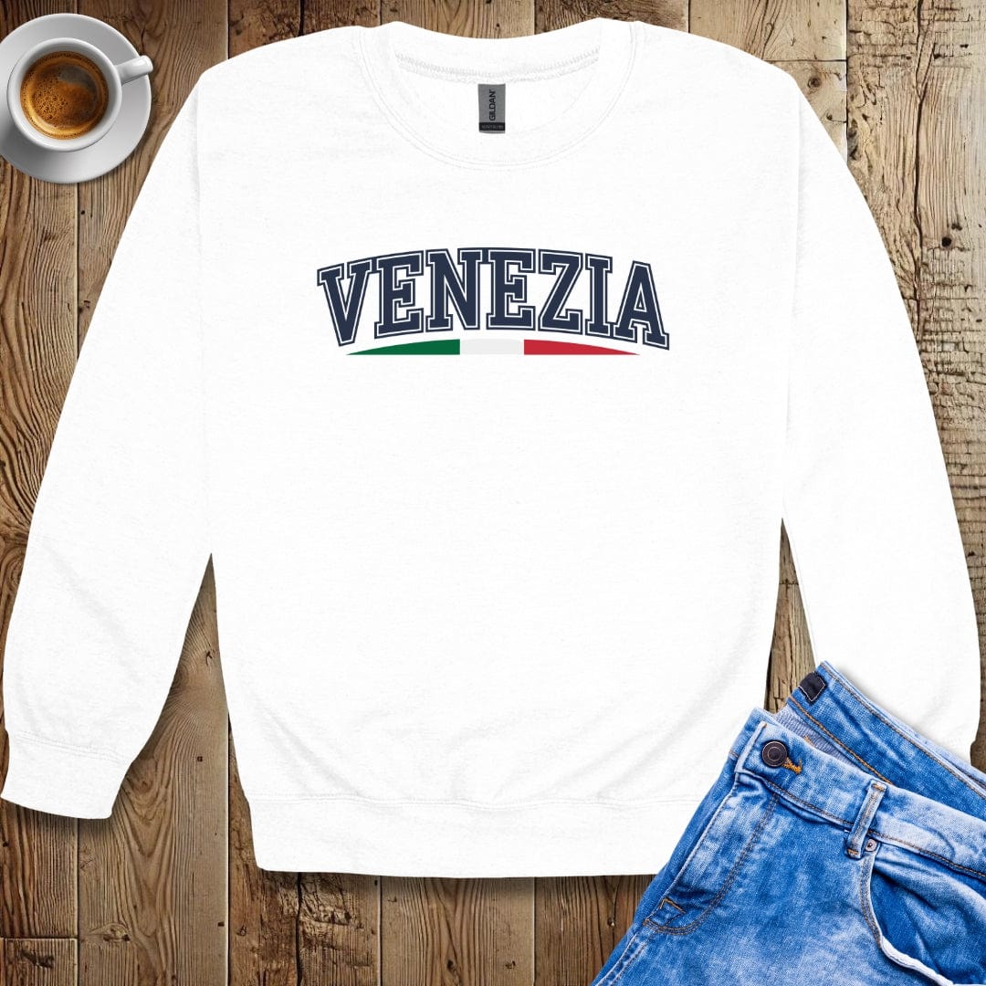 Varsity Style Venezia Crew Neck Sweatshirt