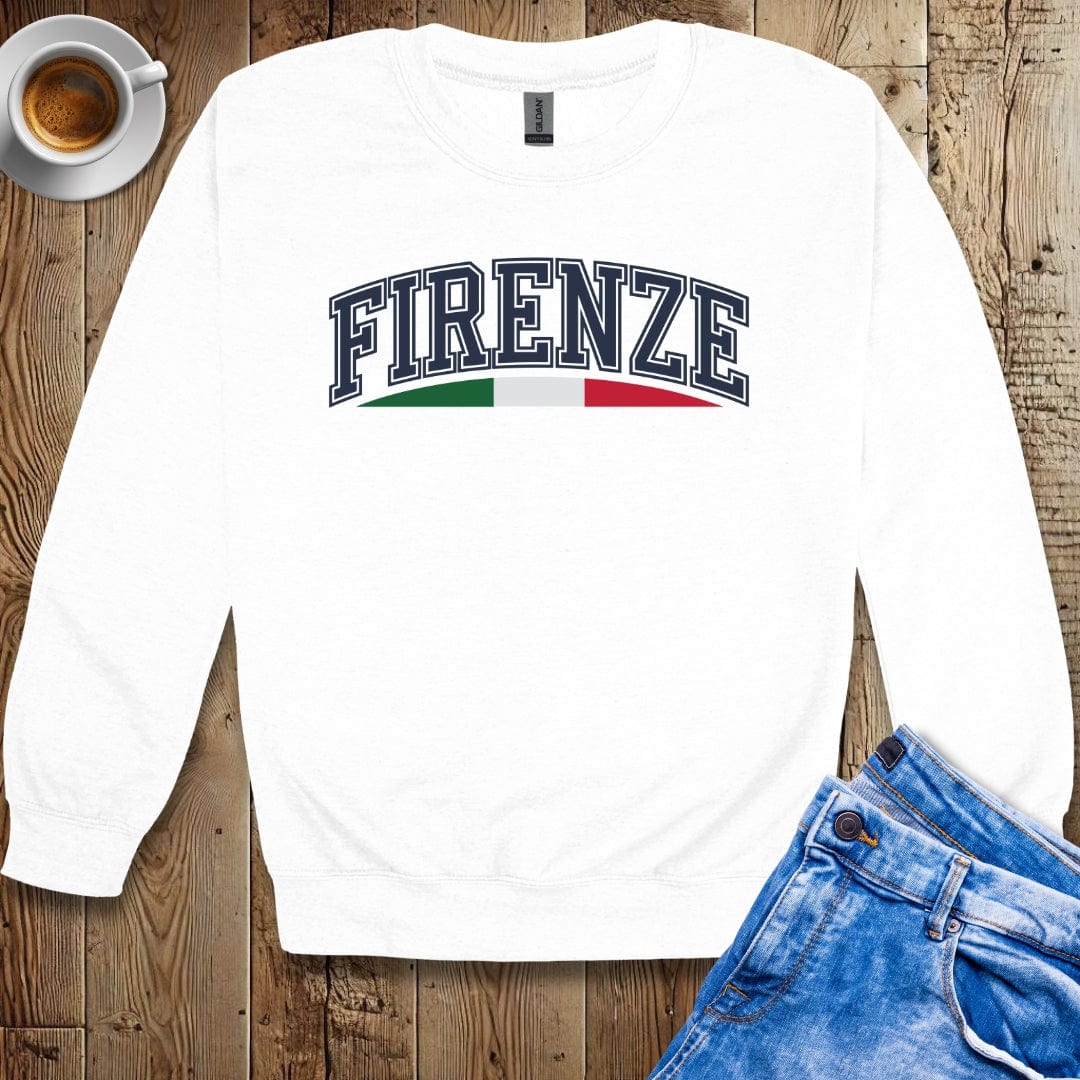 Varsity Style Firenze Crew Neck Sweatshirt