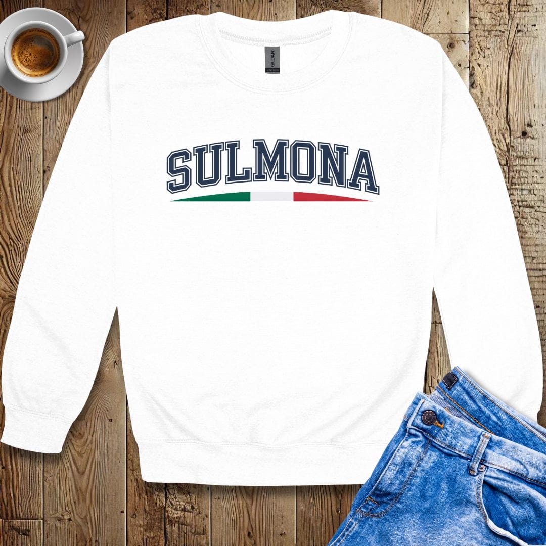 Varsity Style Sulmona Crew Neck Sweatshirt