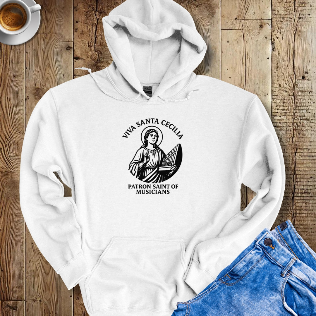 Viva Santa Cecilia Hoodie Sweatshirt
