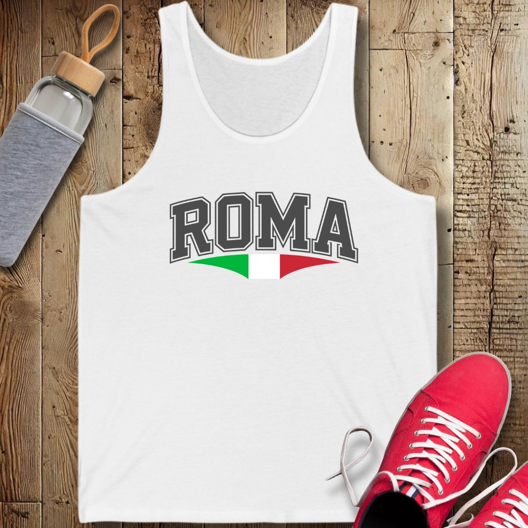 Varsity Roma Unisex Jersey Tank