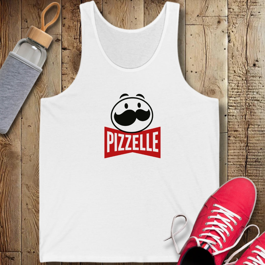 Pizzelle Pringles Logo Unisex Jersey Tank
