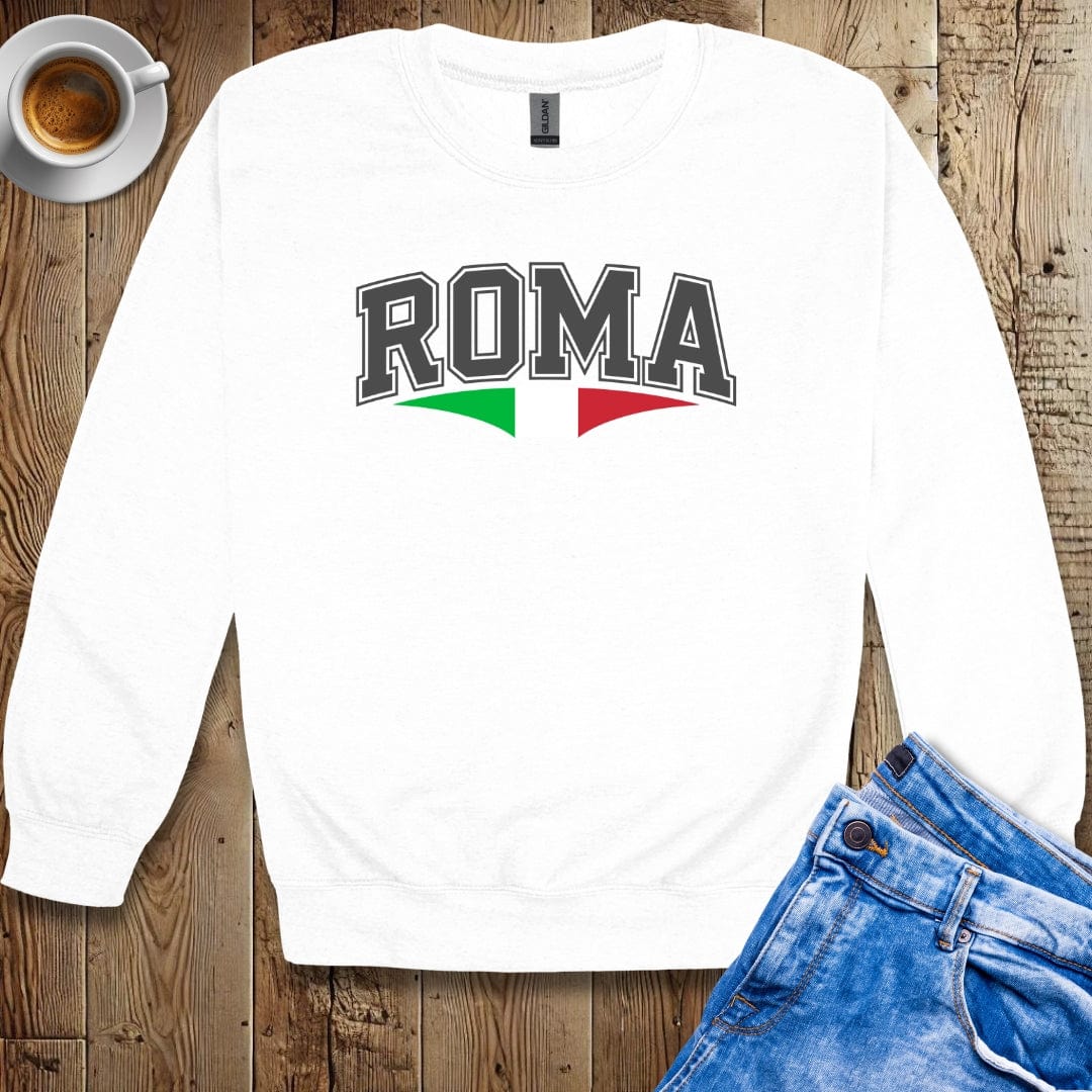 Varsity Style Roma Crew Neck Sweatshirt