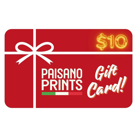 Paisano Prints Gift Card