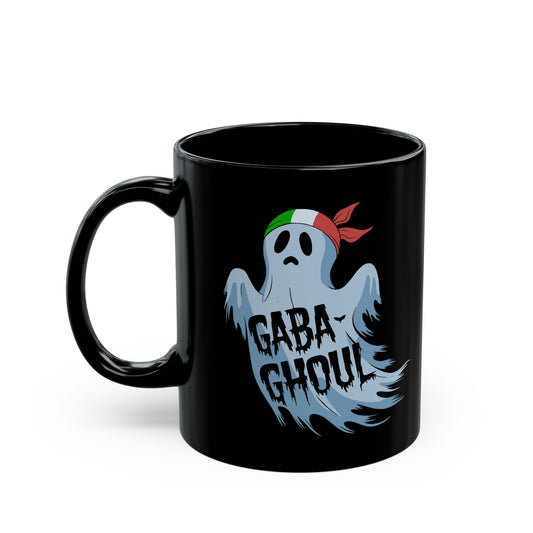 Halloween Gabaghoul Ghost Black Mug (11oz, 15oz)