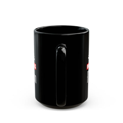 You Bet Your Bocce Balls I'm Italian Black Mug (11oz, 15oz)