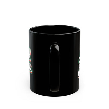 Old School Italian Black Mug (11oz, 15oz)