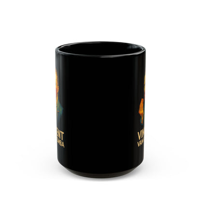 Vincent van Goomba Cornicello Hand Gesture Black Mug (11oz, 15oz)