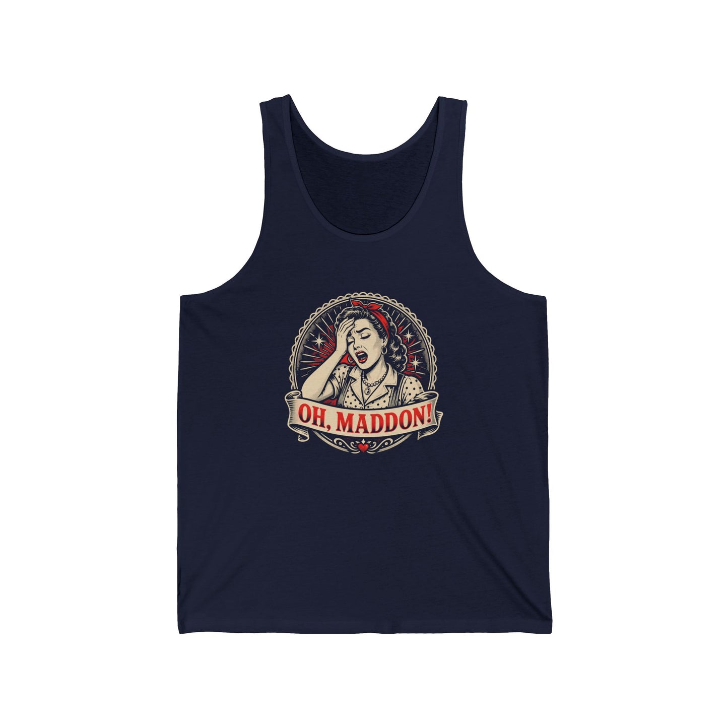 Oh Maddonn! Unisex Jersey Tank