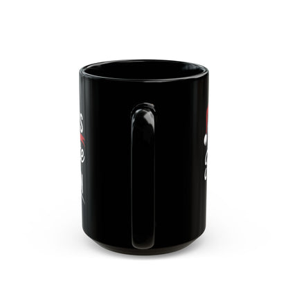 Santa's Favorite Italian Black Mug (11oz, 15oz)