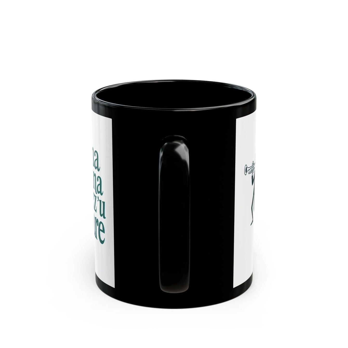 Louis Prima C'è La Luna Mezzo Mare Black Mug (11oz, 15oz)