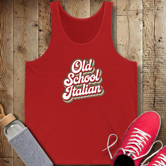 Retro Old School Italian Unisex Jersey Tank