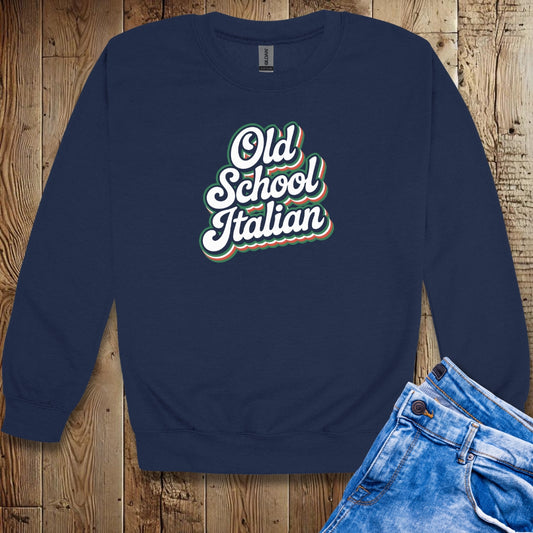 Retro Old School Italian Sweatshirt