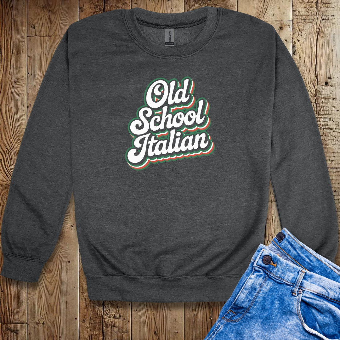 Retro Old School Italian Sweatshirt