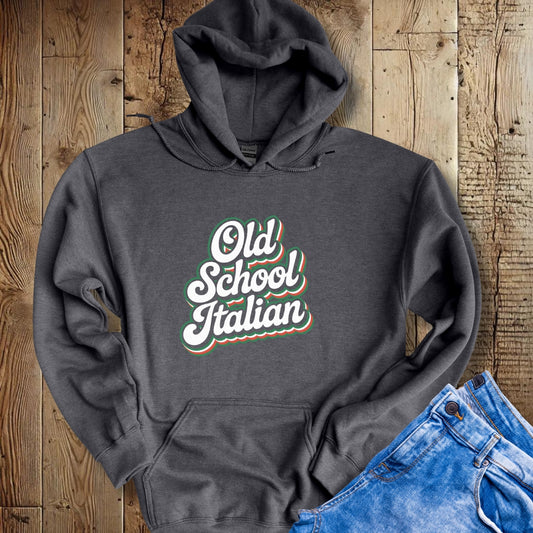 Retro Old School Italian Hoodie Sweatshirt