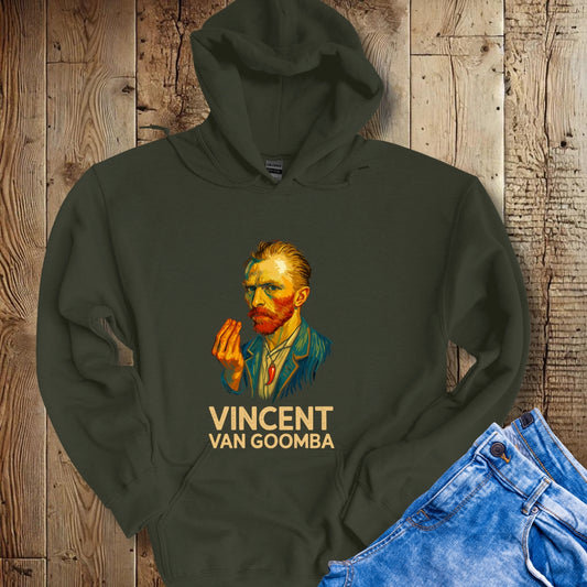 Vincent van Goomba Cornicello Hand Gesture Hoodie Sweatshirt