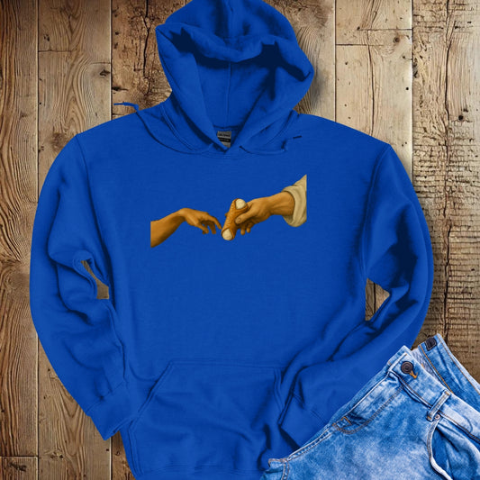 Creation of Adam Michelangelo Cannoli Hoodie Sweatshirt