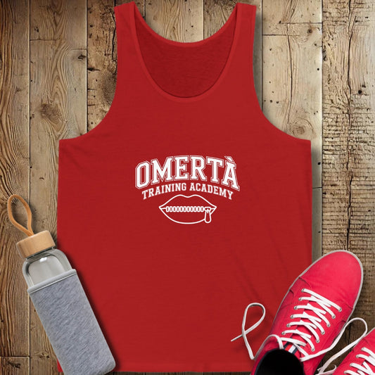 Omertà Training Academy Unisex Jersey Tank