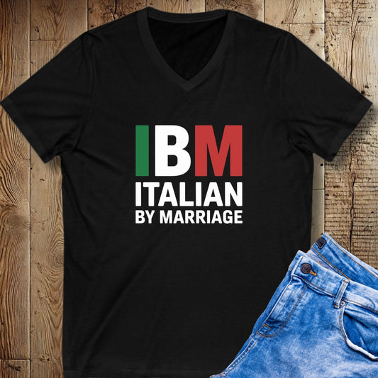 IBM Italian By Marriage V-Neck Tee