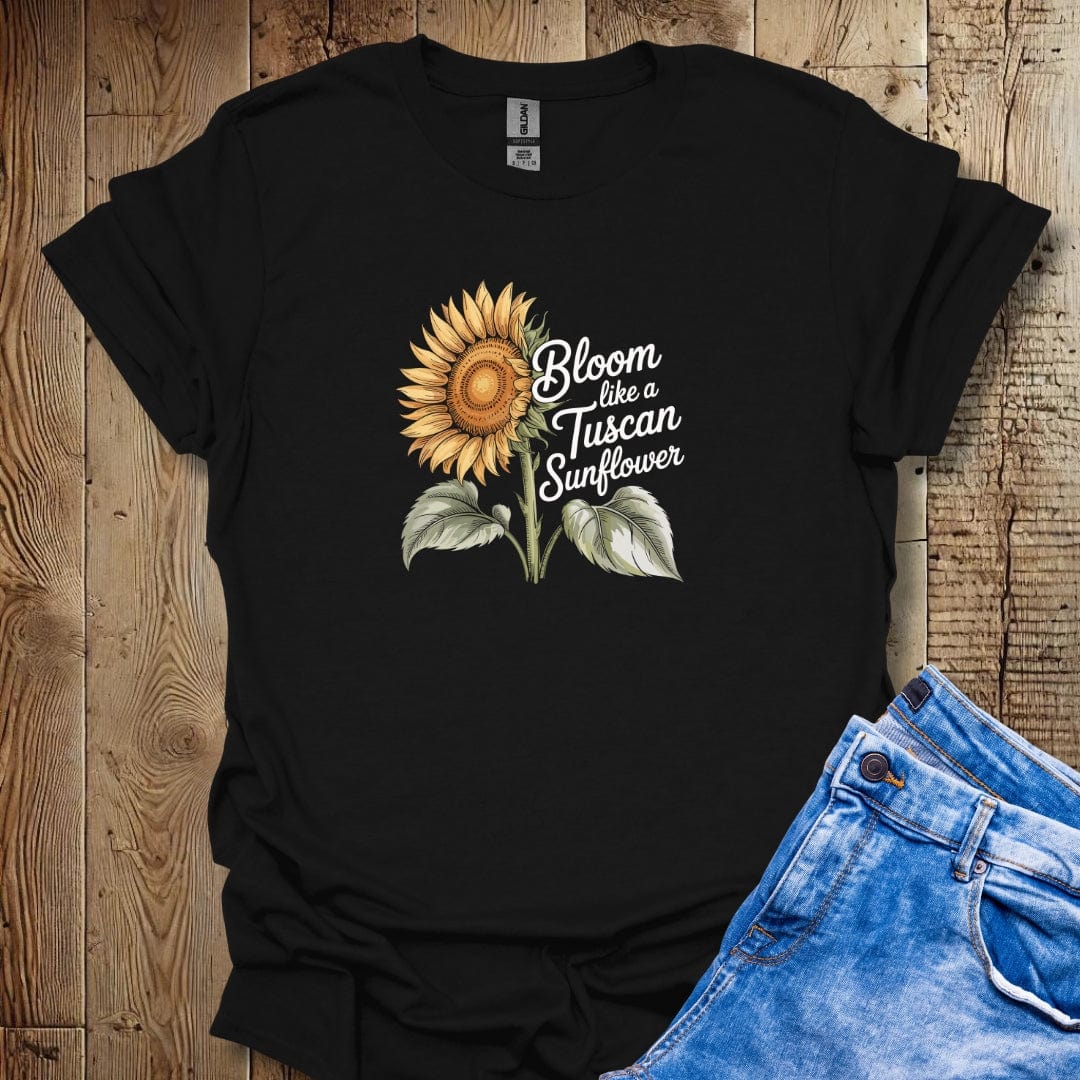 Bloom like a Tuscan Flower Lightweight Unisex T-shirt