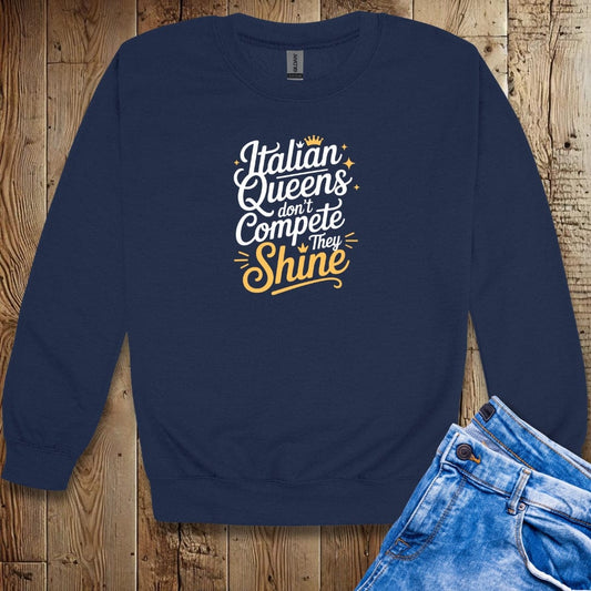 Italian Queens Unisex Crewneck Sweatshirt