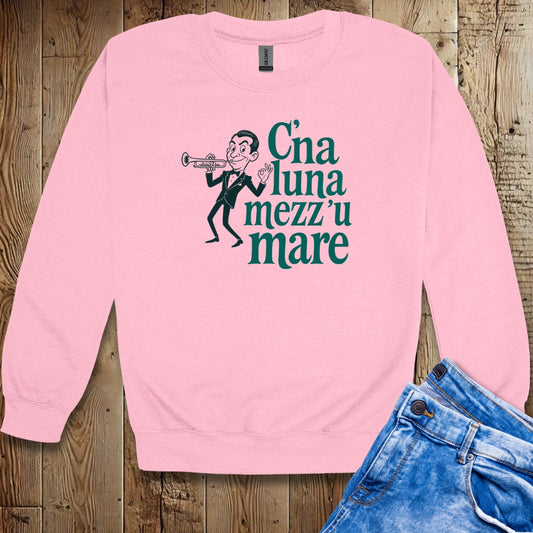 Louis Prima C'è La Luna Mezzo Mare Crew Neck Sweatshirt