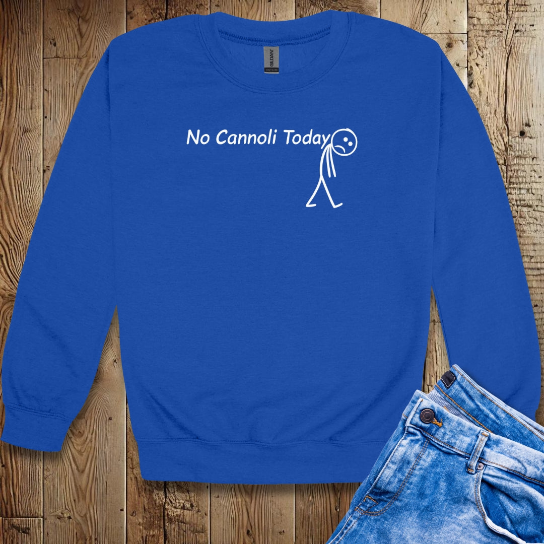 No Cannoli Today Unisex Crewneck Sweatshirt