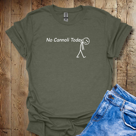 No Cannoli Today Lightweight Unisex T-shirt