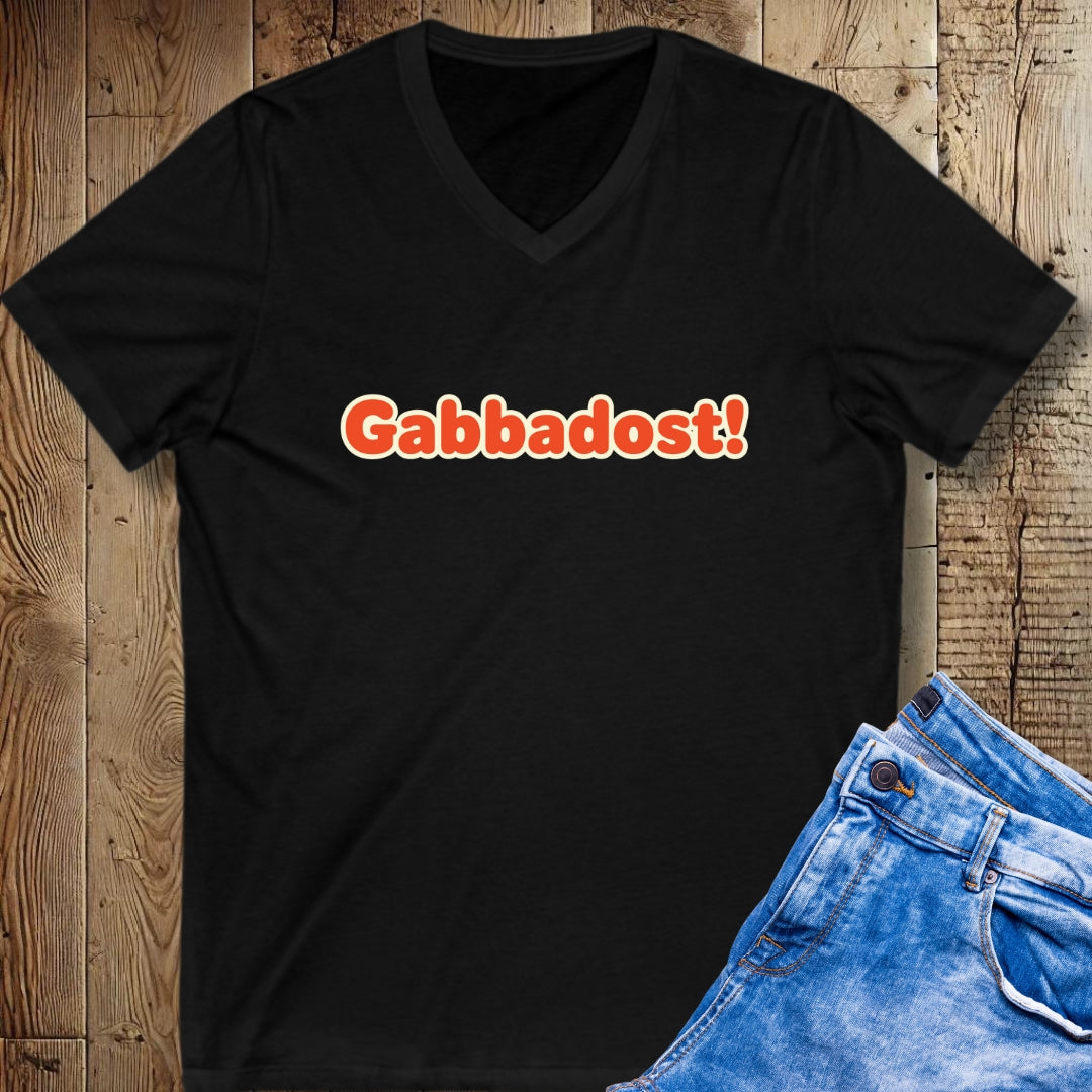 Gabbadost Testa Dura Hard Head Sicilian V-Neck Tee