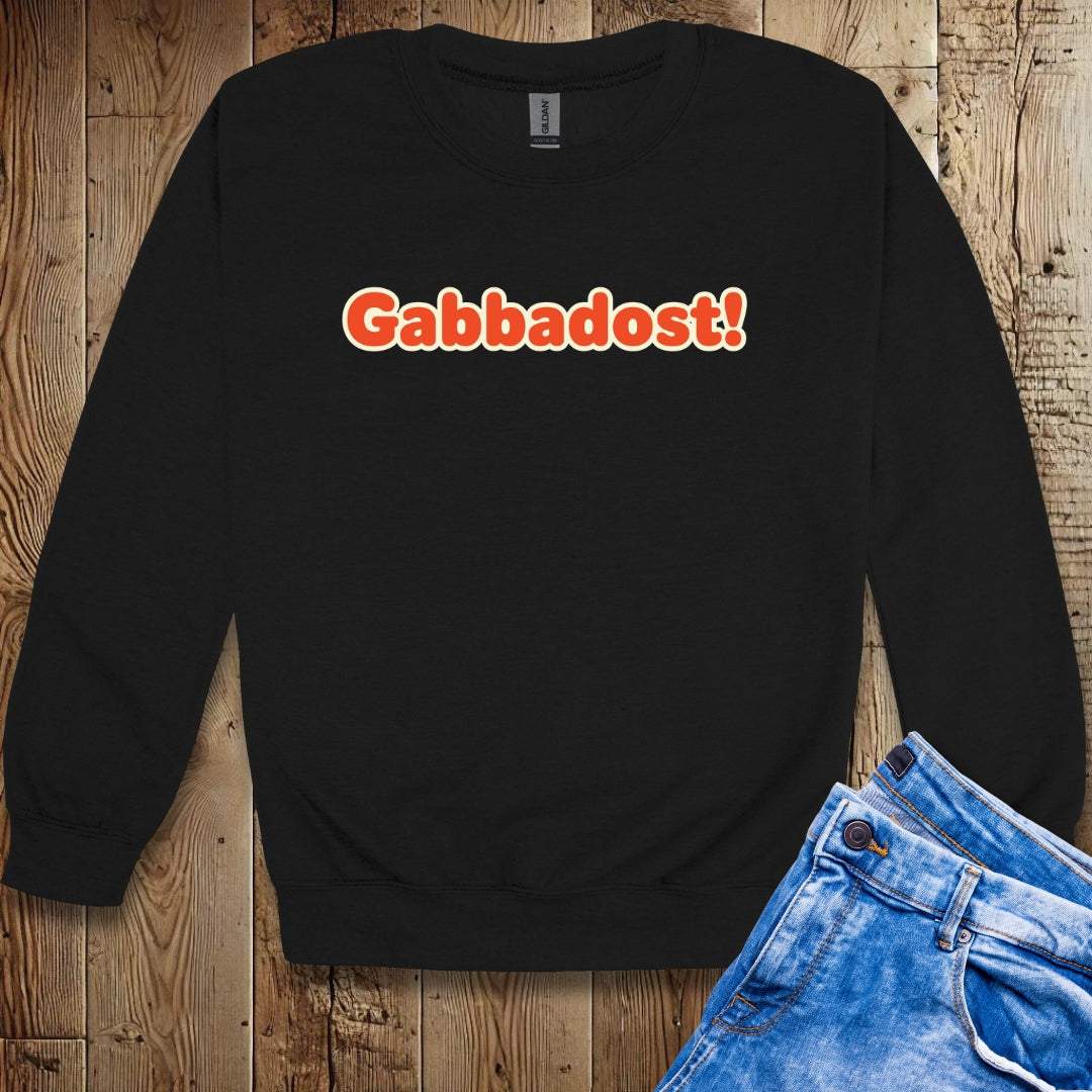 Gabbadost Testa Dura Hard Head Sicilian Unisex Crewneck Sweatshirt