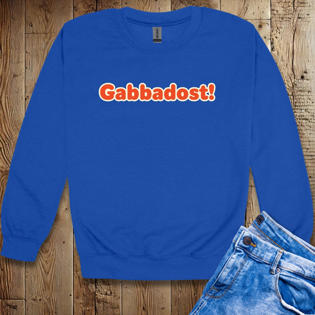 Gabbadost Testa Dura Hard Head Sicilian Unisex Crewneck Sweatshirt