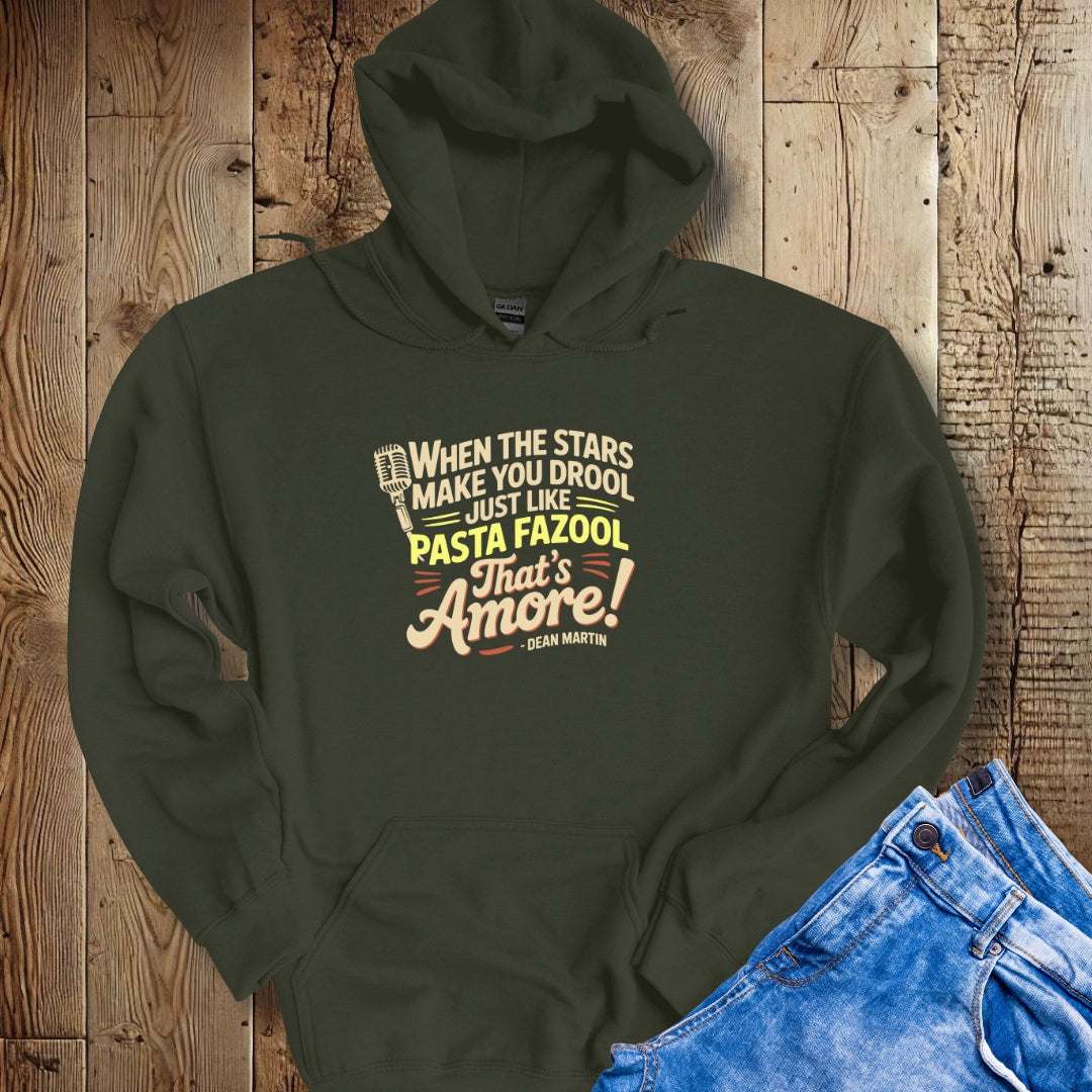 Pasta Fazool Dean Martin Hoodie Sweatshirt