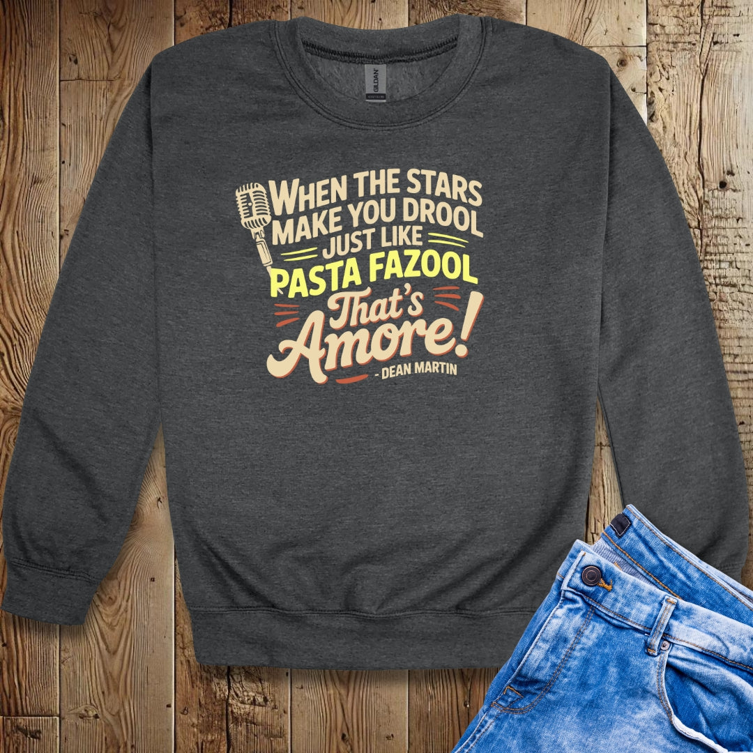 Pasta Fazool Dean Martin Unisex Crewneck Sweatshirt