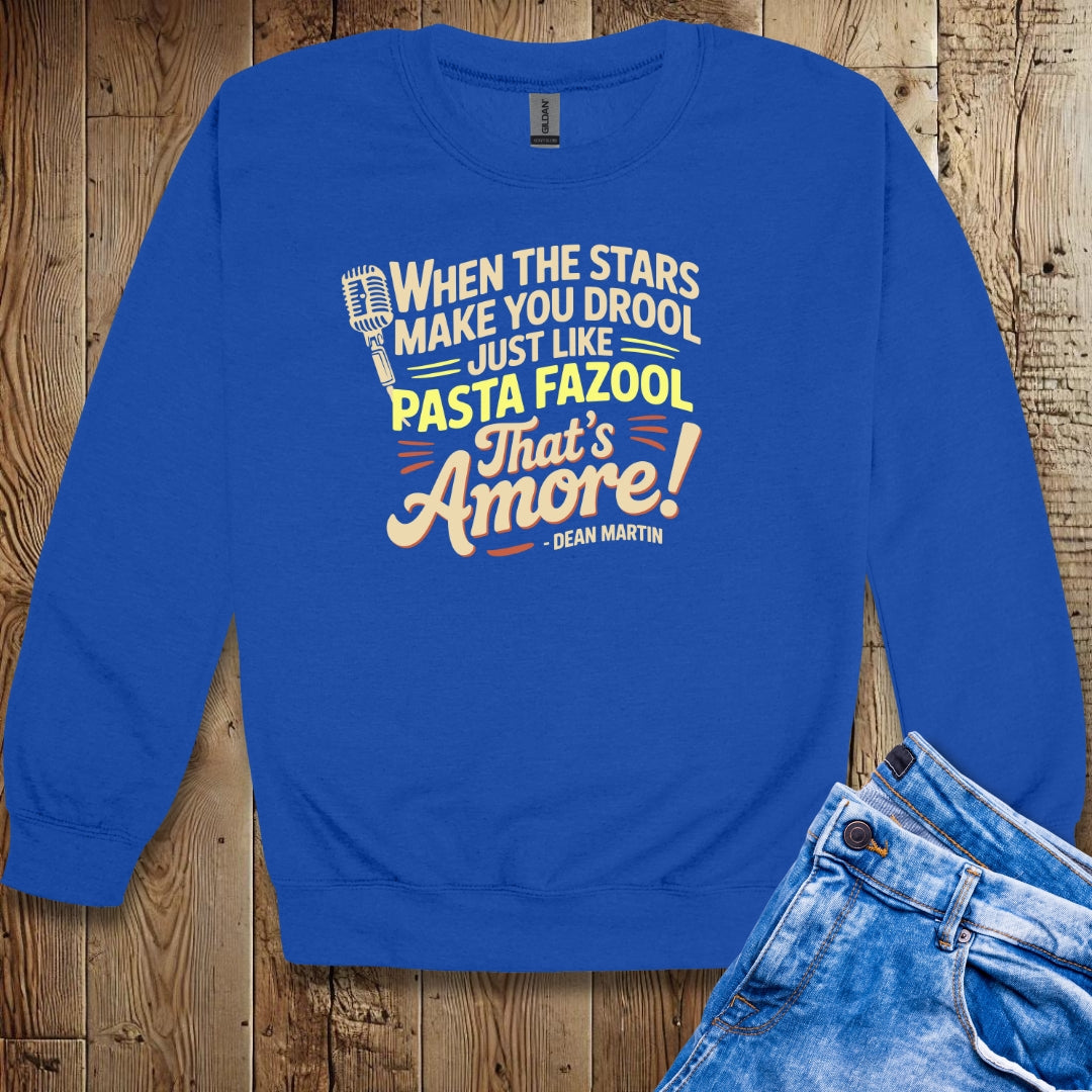 Pasta Fazool Dean Martin Unisex Crewneck Sweatshirt