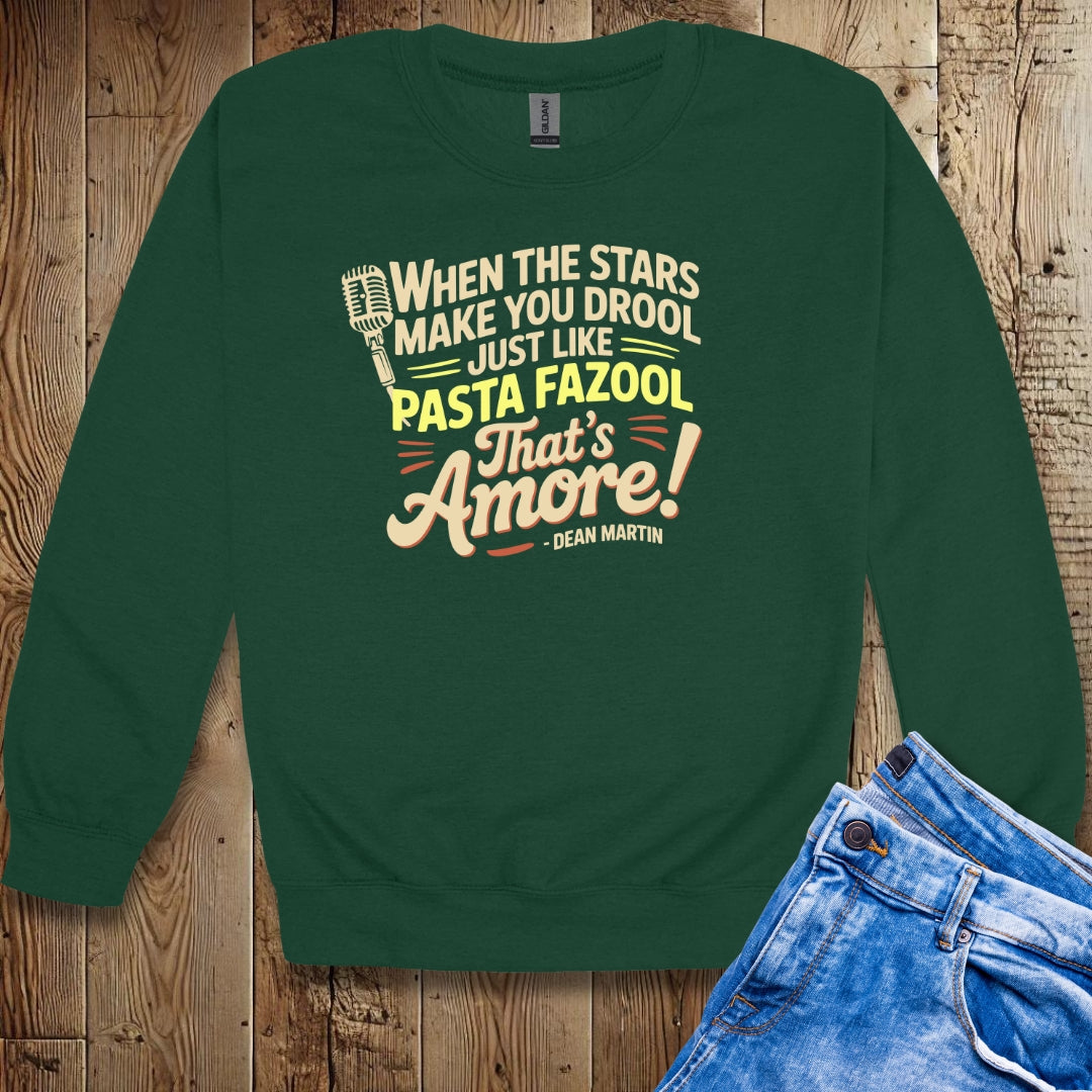 Pasta Fazool Dean Martin Unisex Crewneck Sweatshirt