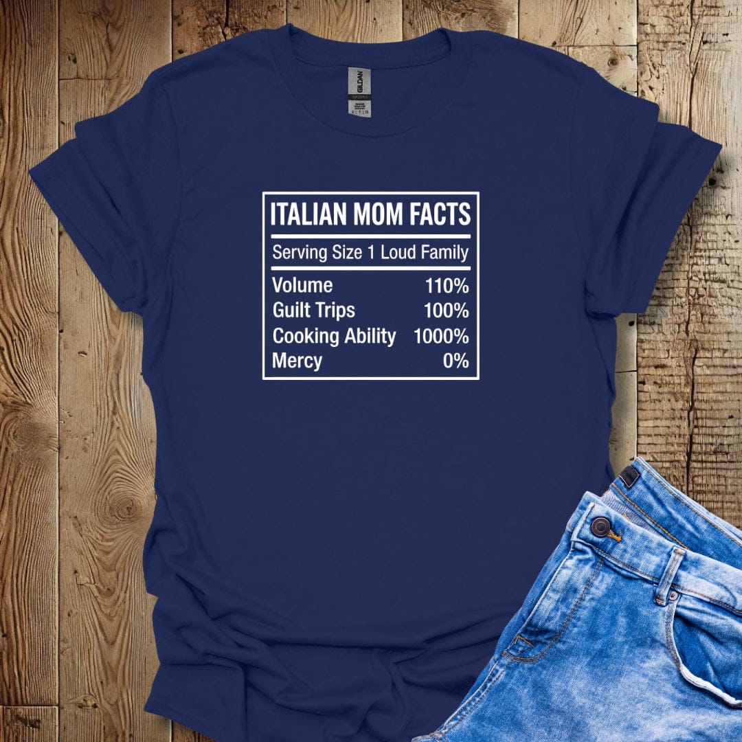 Italian Mom Facts Lightweight Unisex T-shirt