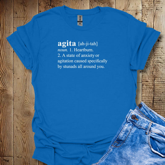 Agita Definition Stunads Lightweight Unisex T-shirt