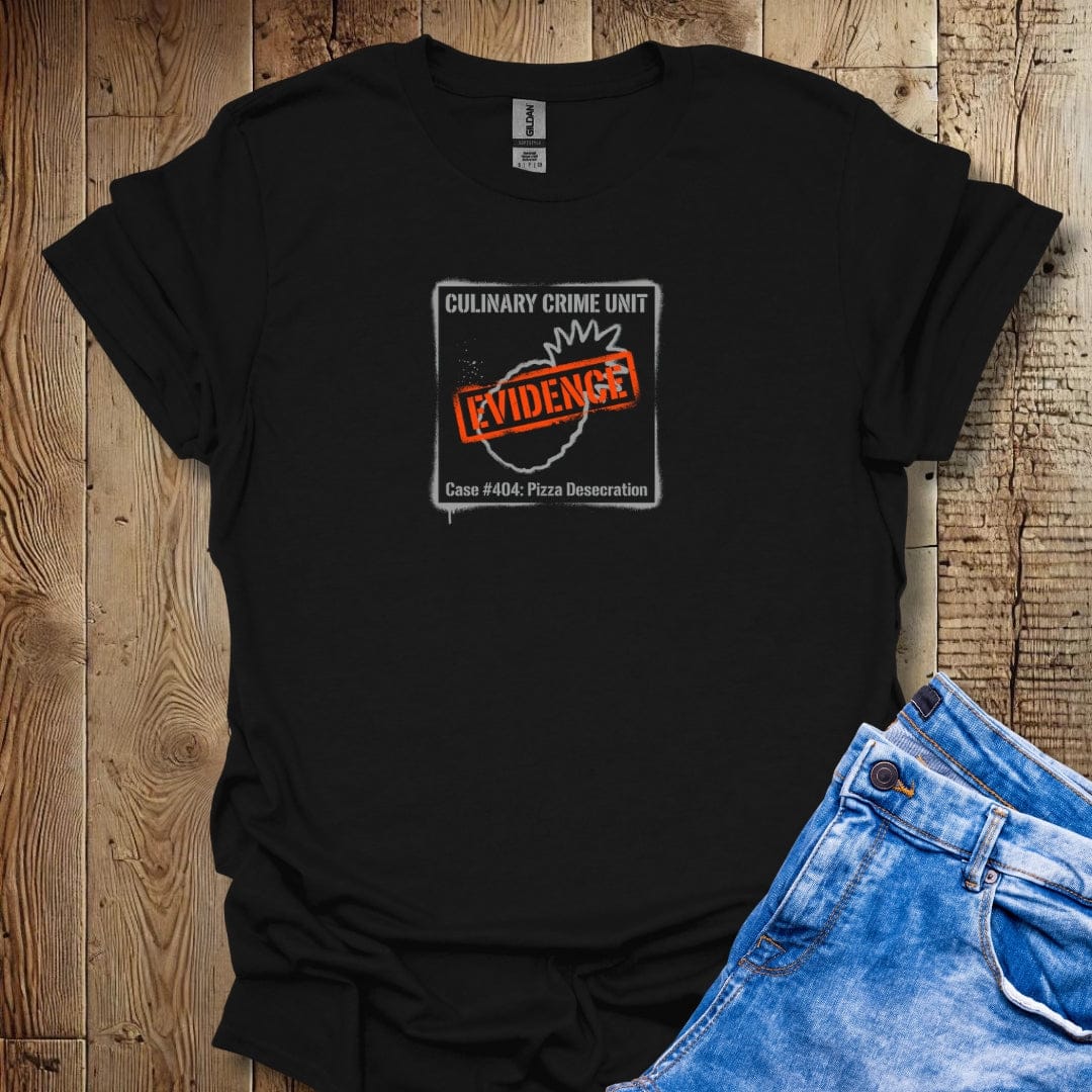 Pineapple on Pizza Crime Lightweight Unisex T-shirt