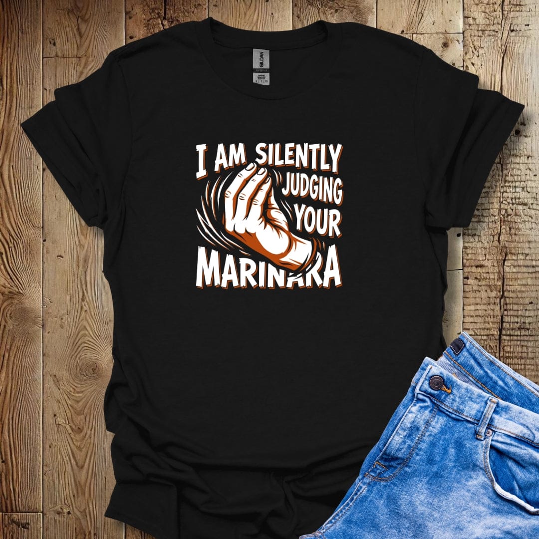 Silently Judging Marinara Lightweight Unisex T-shirt