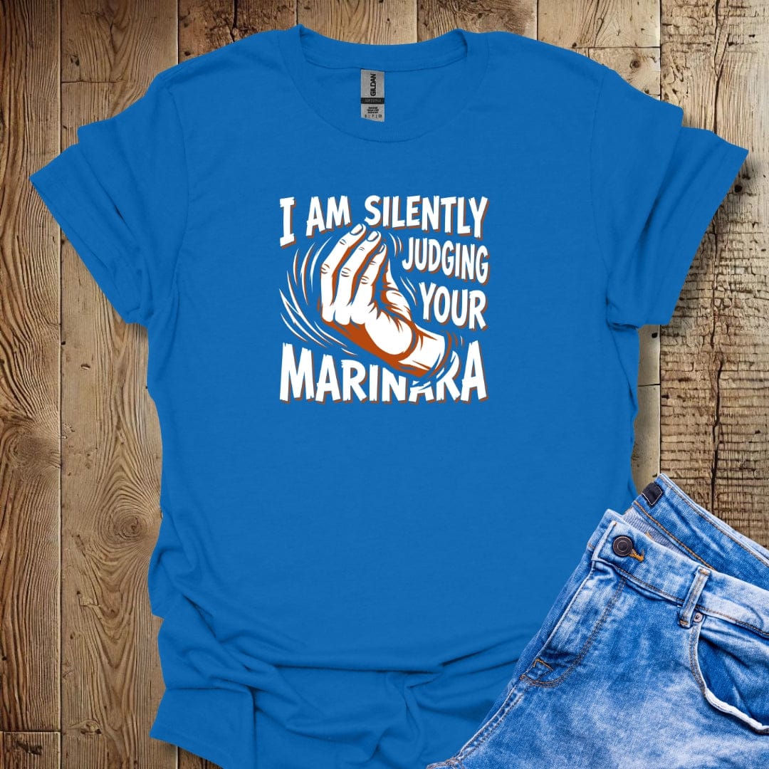 Silently Judging Marinara Lightweight Unisex T-shirt