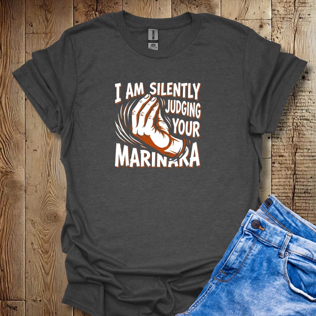 Silently Judging Marinara Lightweight Unisex T-shirt