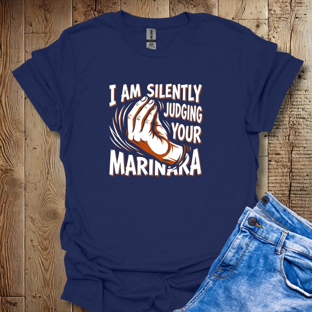 Silently Judging Marinara Lightweight Unisex T-shirt